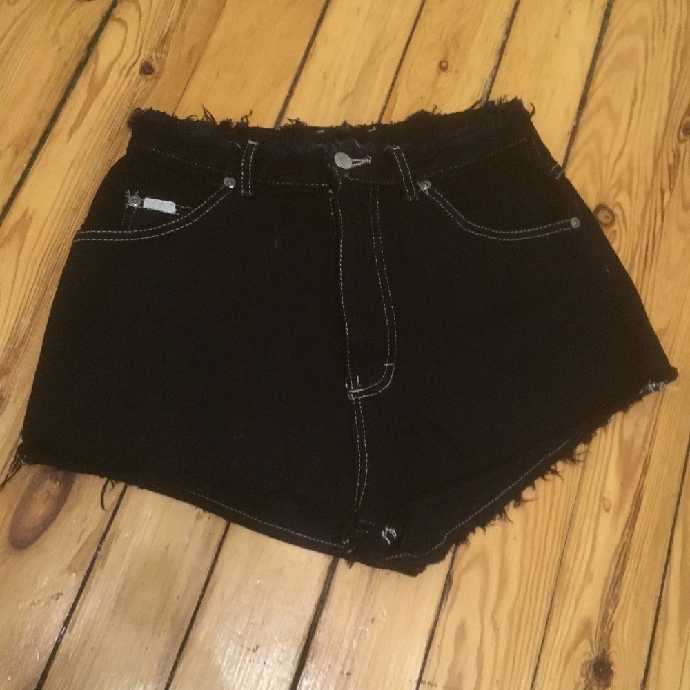 Lee Dark Navy Vintage Denim Shorts